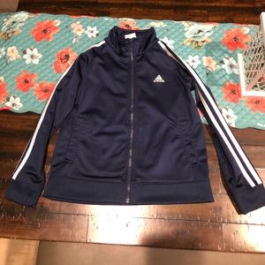 Boys Adidas track jacket